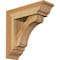Ekena Millwork Legacy Traditional Rough Sawn Bracket w/ Offset Brace, Western Red Cedar, 6"W x 18"D x 18"H BKT0604X18X18LEC01RWR - alternate 1